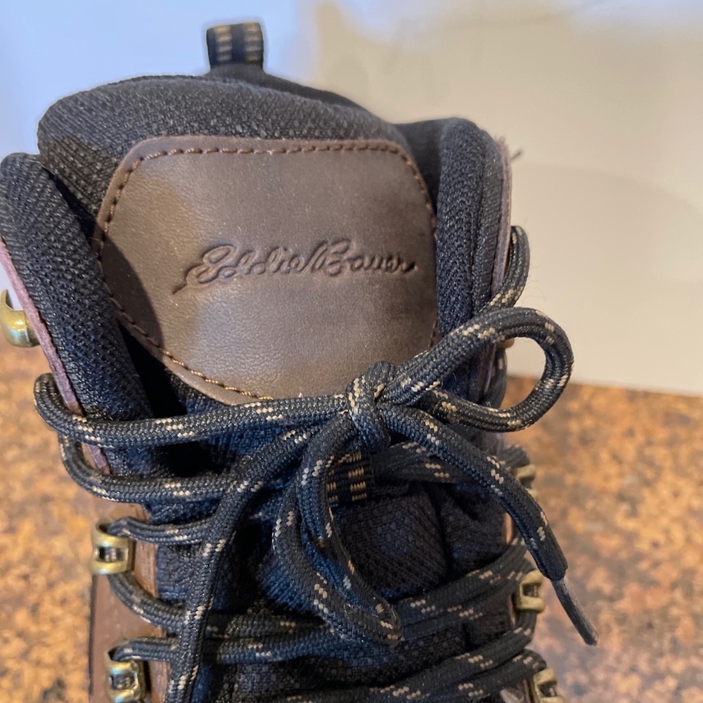 Men’s Eddie Bauer “Brad” Leather Hiking Boots SZ: 10.5 - Picture 4 of 10